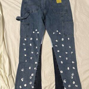 NWT Gallery Dept Jeans Paint Splatter